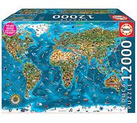 Educa - Puzzle Meraviglie del mondo 12000 - 12000 Pezzi