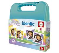 Educa - Identic Memo Game Gabby's Dollhouse | Gioco di memoria e acutezza visiva | 72 coppie di carte con i personaggi della serie | Gioco di carte per bambini dai 3 anni in su (20692)