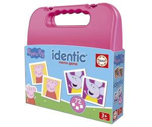 Educa - Identic Peppa Pig | Gioco di Memoria per Bambini con 72 Carte | Trova le Coppie e Allena Memoria, Attenzione e Concentrazione | Giochi Educativi da 3 Anni (20220)