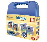 Educa - Identic Stitch | Gioco di memoria educativo per bambini con 72 carte. Trova le coppie e lavora sulle abilità di base come l'acuità visiva, l'attenzione e la memoria. Da 3 anni (20315)