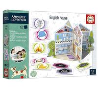 Educa- Imparare è Divertente: English House: Impara l'inglese Gioco educativo per Bambini dai 5 Anni in su, Multicolore, 18705