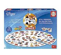 Educa - Lince edizione 70 Personaggi Disney Pixar | Il gioco da tavolo per affinare la vista, memoria e riflessi mentre ti diverti con la famiglia e gli amici | Giochi da tavolo +4 anni (19690)