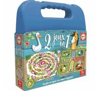 Educa Borrás - Valigetta ventiquattrore 2 Giochi in 1, 17609