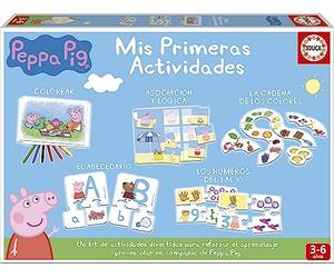 Educa- Mis Primeras Actividades Peppa Pig Gioco educativo per Neonati, Multicolore, 17249.0