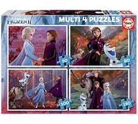Puzzle EDUCA Frozen 2, set 4 in uno