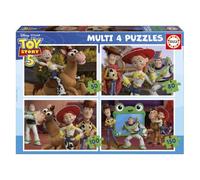 Educa - Multi 4 Toy Story 5 | Set di 4 puzzle progressivi per bambini da 20 a 80 pezzi | A partire dai 3, 4 e 5 anni (20468)