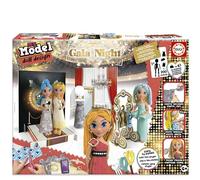 Educa - My Model Gala Night, Crea e progetta la Tua Bambola, Include più di 150 Look, photocall per Mostrare i Tuoi Modelli e più di 40 Accessori, per Ragazzi e Ragazze 6 Anni 7 Anni 8 Anni (20099)