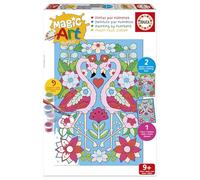 Educa - Numeri Magic Art Number Flamenco | Numero magico di arte | Artigianato per bambini | Consigliato per ragazzi e ragazze dai 9 ai 11 anni (20408)