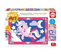 Educa Pittura Magica Con I Numeri Unicorni/fate