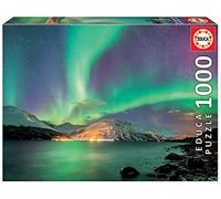 Educa - Puzzle 1000 pezzi Aurora Boreale | Puzzle natura | Misura 68x48 cm | Include colla Fix | Per adulti 14+ (17967)
