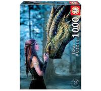 Educa Puzzle 1000 Pezzi War Una Volte 17099 Dragons Anne Stokes