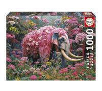 Educa - Puzzle da 1000 pezzi per adulti | Puzzle con elefante floreale. Include colla Fix Puzzle. Dimensioni: 68 x 48 cm. Dai 14 anni (20229)