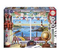 Educa - Puzzle da 1000 pezzi per adulti | La vita nel porto. Include colla Fix Puzzle. Misure: 68 x 48 cm. Dai 14 anni (20256)