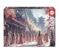 Educa - Puzzle da 1000 pezzi per adulti | 1000 Le Geishe. Include colla Fix Puzzle. Dimensioni: 68 x 48 cm. Dai 14 anni (20244)