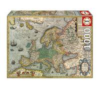 Educa - Puzzle Mappa dell'Europa - 1000 Pezzi