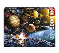 Educa - Puzzle 1000 pezzi Missione degli asteroidi | Puzzle spazio e fantascienza | Misura 68x48 cm | Per adulti 14+ (19918)