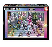 Educa - Puzzle di 1000 pezzi per adulti e le immagini di Monster High, Misure: 68 x 48 cm, include il puzzle di correzione della cola, da 14 anni (19703)