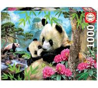 Educa - Puzzle Panda di mattina - 1000 Pezzi