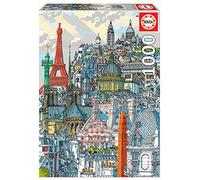 Educa - Puzzle Puzzle della città: Parigi - 1000 Pezzi