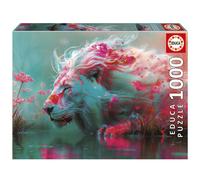 Educa - Puzzle 1000 pezzi Re dei fiori Puzzle fantasy floreale Misura 68x48