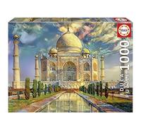 Educa - Puzzle Arte della città da sogno: Taj Mahal - 1000 Pezzi