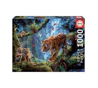 Educa - Puzzle Tigri nell'albero - 1000 Pezzi