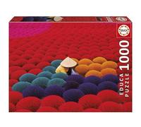 Educa - Puzzle 1000 pezzi Villaggio dell'incenso, Vietnam | Puzzle cultura asiatica | Misura 68x48 cm | Include colla Fix | Per adulti 14+ (20282)