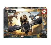 Educa - Puzzle 200 pezzi Dragon Trainer Universal | Puzzle con grandi pezzi colorati per bambini | A partire da 6 anni (20534)