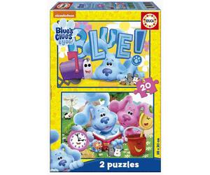 Educa - Puzzle 2x20 Indizi Blues - 40-99 Pezzi