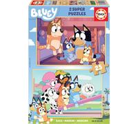Educa - Puzzle 2x25 Blu - 40-99 Pezzi