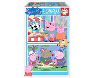 Educa - Puzzle 2x25 Peppa Maialino - 40-99 Pezzi