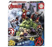Educa - Puzzle 300 Pezzi con Effetto 3D lenticolare | Avengers 3D Lenticular Puzzle ragazzi e ragazze a partire da 7 8 9 anni (20051)