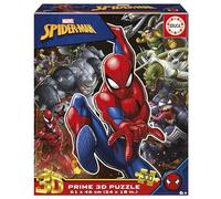 Educa 300 Spider-Man 3D Lenticolare Puzzle, Colore Vario, 20049