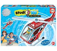 Educa - Puzzle 3D Elicottero Studio 3D : Puzzle di cartone : Studio 3D. Educa crea giochi educativi per migliorare l'agilità mentale, la velocità e, soprattutto, il divertimento! (19187)