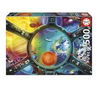 Educa - Puzzle 500 pezzi per adulti | Uscita nello spazio. Include colla Fix Puzzle. Dimensioni: 48 x 34 cm. Da 11 Anni (20253)