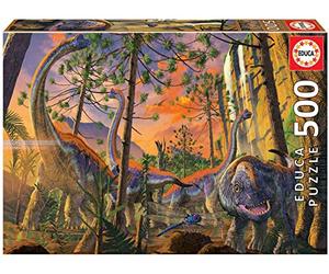 Educa - Puzzle 500 pezzi per adulti | Vincent Hie "Curioso". Pezzi perfettamente finiti e sicuri per i bambini. Misura montata: 34 x 48 cm. Include colla FIX Puzzle. Da 11 anni (19001)