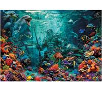 Educa - Puzzle da 1000 pezzi per adulti | Barriera corallina Poseidon. Include colla Fix Puzzle. Dimensioni: 68 x 48 cm. Dai 14 anni (20174)