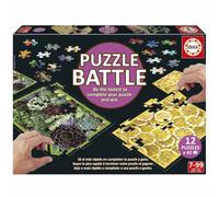 Educa - Puzzle Battle Extreme con 12 puzzle da 42 pezzi | Gioco competitivo di velocità e osservazione per la famiglia | Età +7 anni (20775)