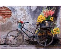 Educa - Puzzle Bicicletta con fiori - 500 Pezzi