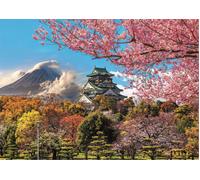 Puzzle Castello di Osaka Giappone 2000 Pezzi