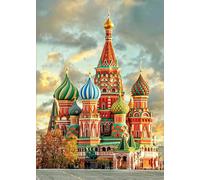Educa - Puzzle Cattedrale di San Basilio, Mosca - 1000 Pezzi