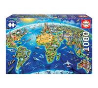 Educa Puzzle con simboli del mondo in miniatura 1000 pezzi - LatestBuy