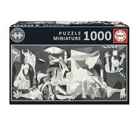 Educa - Puzzle da 1000 pezzi del mondo più piccolo per adulti | Guernica, Pablo Picasso. Include colla Fix Puzzle. Misure: 30 x 46 cm. Dai 14 anni (20375)