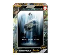 Educa - Puzzle da 1000 pezzi Jurassic World Licenza Universale | Puzzle di dinosauri | Parco giurassico | Età 14+ (20592)