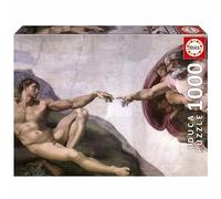 Educa - Puzzle da 1000 pezzi per adulti | La creazione di Adamo | Misure: 68 x 48 cm | A partire da 14 anni (20579)
