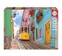 Educa - Puzzle da 1000 pezzi per adulti | Lisbona colorata | Dimensioni: 68 x 48 cm | Età 14+ (20552)