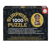 Educa - Puzzle da 1000 pezzi per adulti | Puzzle Surprise! Il lucchetto rivela un indizio. Il resto è una sorpresa! Dai 14 anni in su (20398)