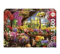 Educa - Puzzle da 1500 pezzi per adulti | Casetta da giardino | Dimensioni: 85 x 60 cm | Età 14+ (20567)