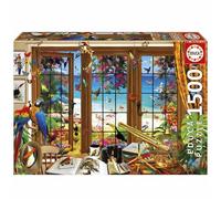 Educa - Puzzle da 1500 pezzi per adulti | Finestra dell'Osservatore. Include colla Fix Puzzle. Misure: 85 x 60 cm. Dai 14 anni (20333)
