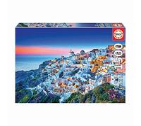 Educa - Puzzle da 1500 pezzi per adulti | Santorini | Misura una volta assemblato: 85 x 60 cm | Da 14 anni (19040)
